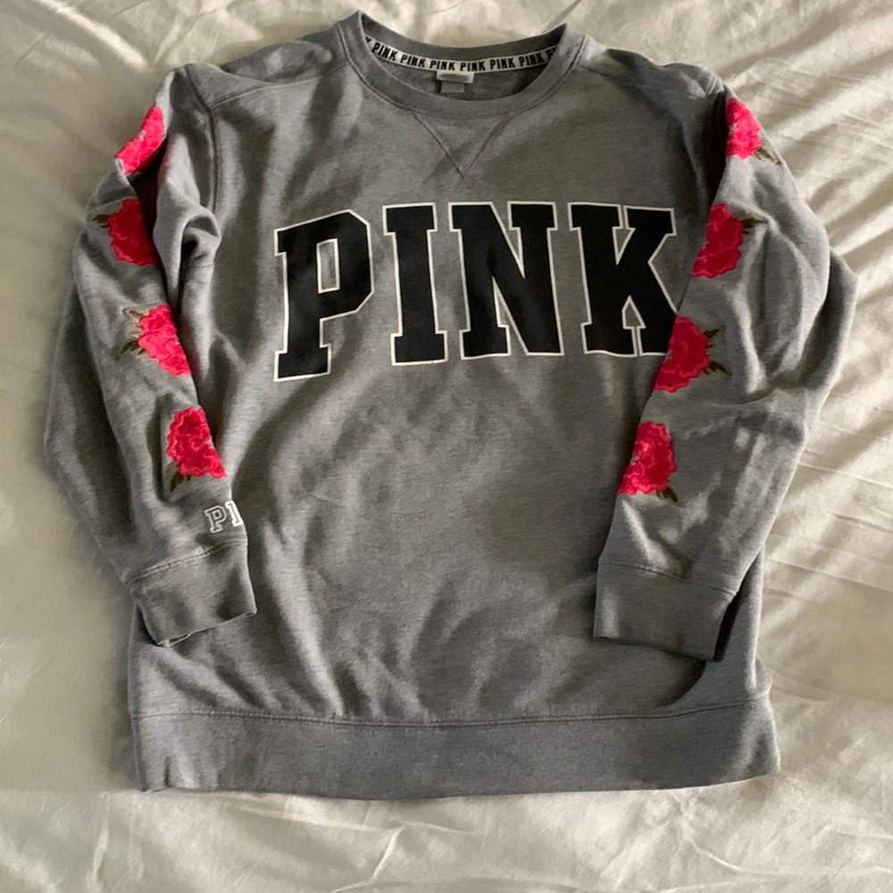 PINK Rose sweatshirt